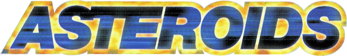 Asteroids logo for Playstation